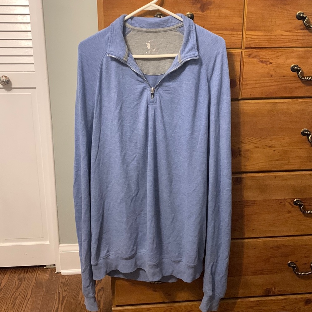 Blue pullover